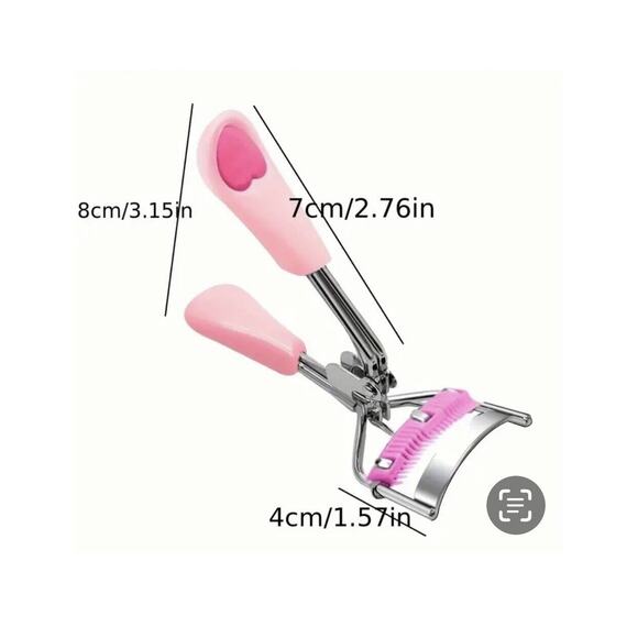 Stainless Steel Eyelash Curlers with Built-in Comb Beauty Eyelashes Curlers USA✨ - Picture 3 of 9